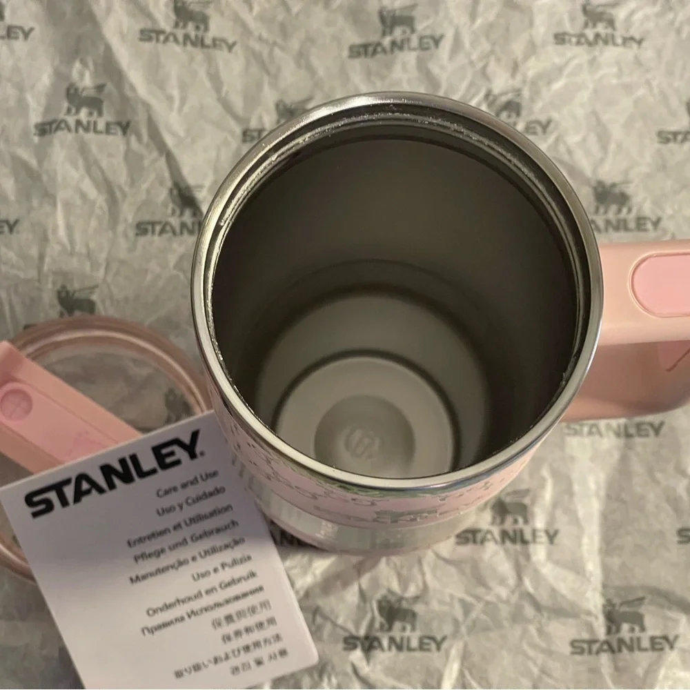Custom Stanley pink Quencher 40 oz Tumbler with Handle last one! - Picture 5 of 5